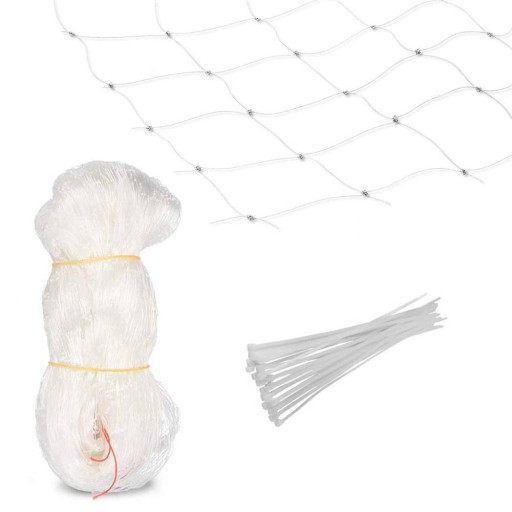 SIEŤKA NA OZDOBY HALLOWEENSKÉ DEKORÁCIE POD STROP, NEVIDITEĽNÉ, BALÓNY, PAVÚKY, 1m2