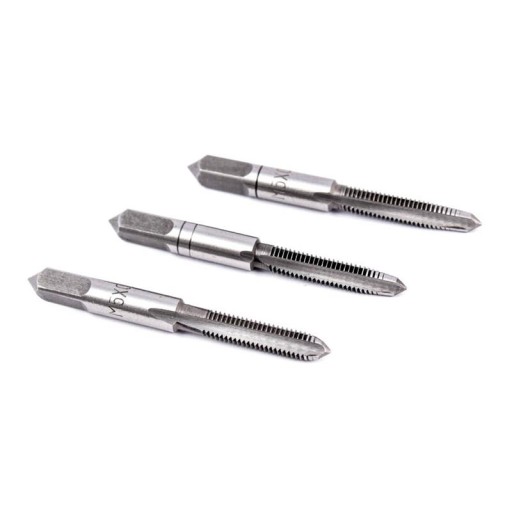 HSS ručný závitník M4 x 0,7 mm, 3-dielny