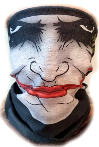 JOKER HALLOWEEN MASKA BANDANA CLOWN SUKRT CLOWN