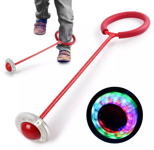 Hula hoop, skipper, švihadlo pre deti, LED SVIETIACA HRAČKA