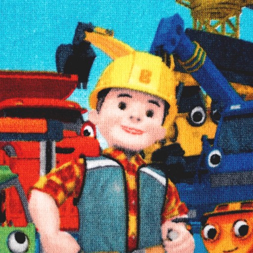 Osuška do škôlky 30x50 Bob the Builder Build