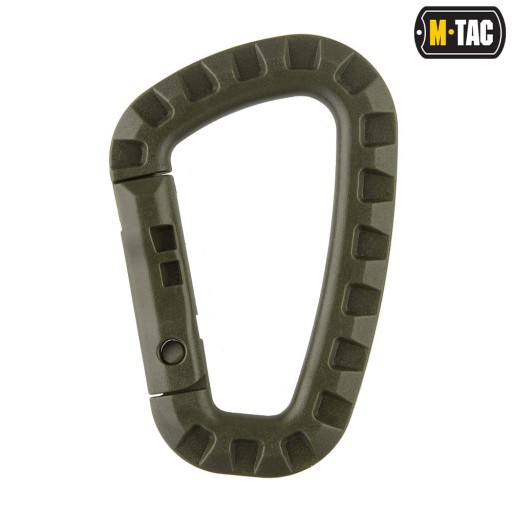 PLASTOVÁ KARABÍNA NA DOPLNKY MATERIÁL M-TAC OLIVE