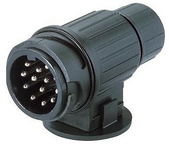 ZÁSTRČKA PRÍVESNÁ HÁK 12V 13 PIN