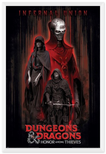 Plagát Dungeons and Dragons Infernal Union 61x91,5