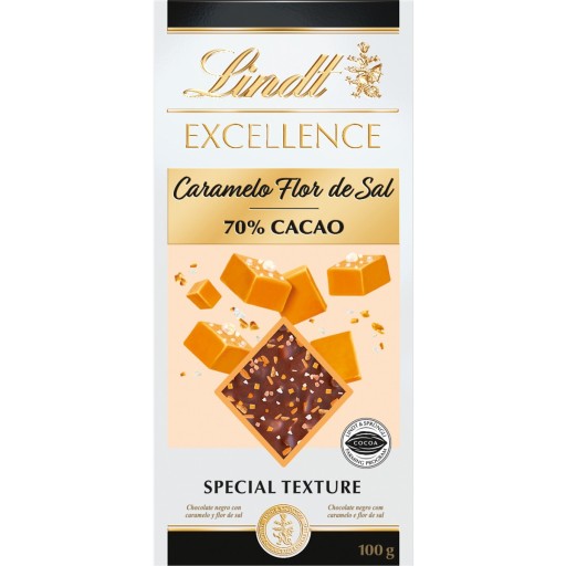Čokoláda s kúskami karamelu a morskou soľou Lindt EXCELLENCE 100g