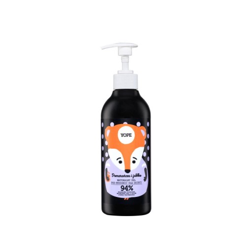 YOPE KIDS PRÍRODNÝ SPRCHOVÝ GÉL POM-Jablko 400ML