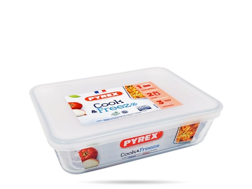 Tepelne odolný box s krytom 0,8 L PYREX