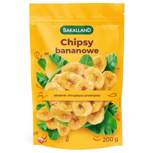 Banánové lupienky Bakalland 200 g