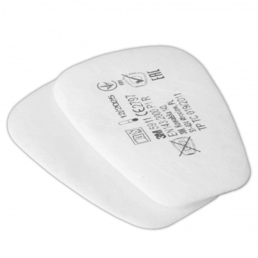 3M prachové filtre 5911 P1R 1 pár - 2 kusy