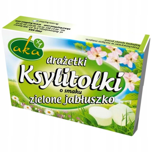 Xylitolové cukríky Jablko bez cukru pre diabetikov