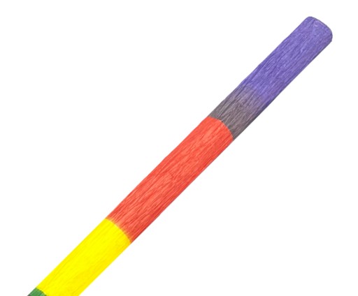 Krimpovaný hodvábny papier 50x200 Tęczowa Tymos