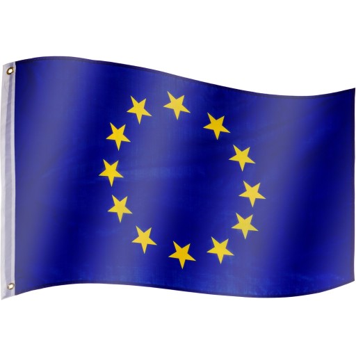 EURÓPSKA VLAJKA EURÓPSKEJ ÚNIE 120x80 CM NA SŤAŽI