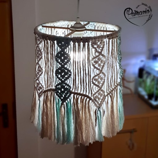 Rám na tienidlo na lamu, 20 cm, košík, koliesko, E27
