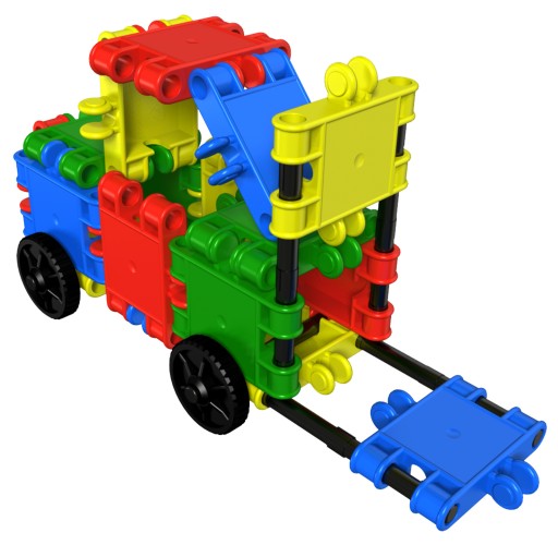 STAVEBNÉ BLOKY SET CLICS CZ116 28 prvkov