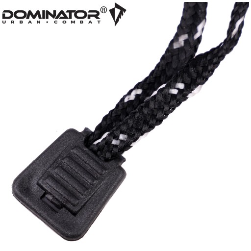 Turistický magnéziový zapaľovač malý kľúčik DOMINATOR KOMPAS PÍSKAL Olivový