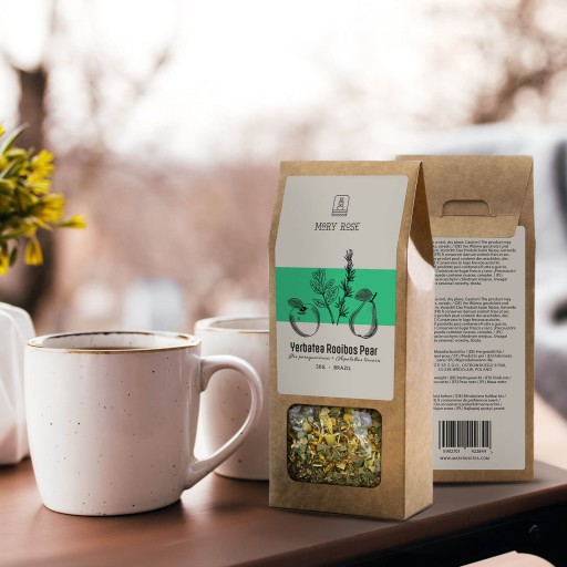 Čaj Yerba Mate s hruškou Yerba Mate Rooibos 50 g