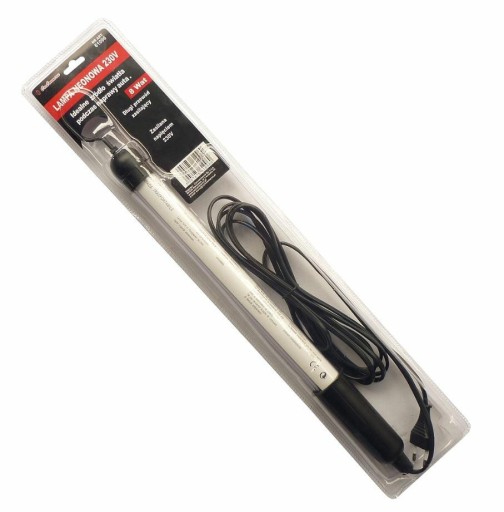DLHÁ DIELENSKÁ LAMPA S HÁČKOM 230V 8W