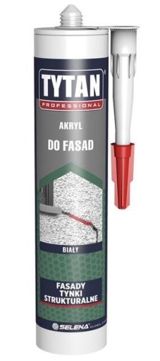 Silikónový Tytan titanakryl fasádny biely 280 ml