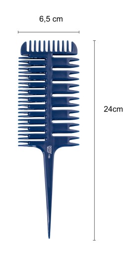 Ponikový hrebeň na nanášanie melírov a balayage