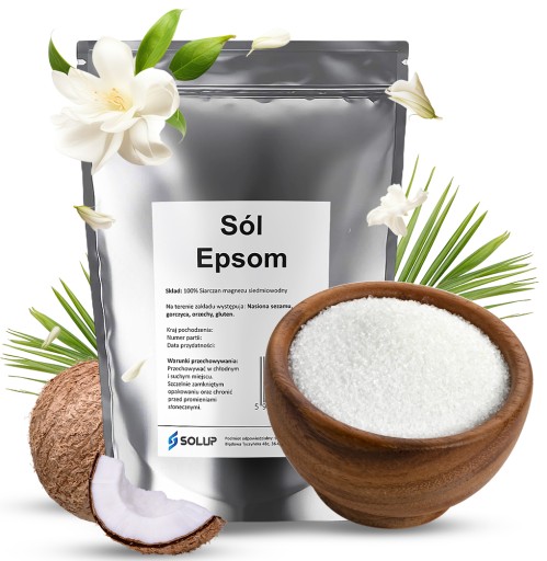 EPSOM HORKÁ SOĽ, KÚPEĽ SÍRAN HORČÍK 2kg