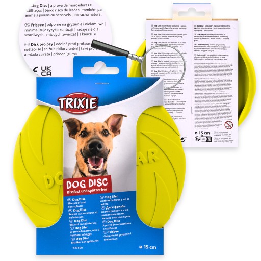 FRISBEE PRE MALÉHO PSA, LIETAJÚCI DISK, TANIER, HRUBÁTKO, HĽADACIA HRAČKA, 15 CM