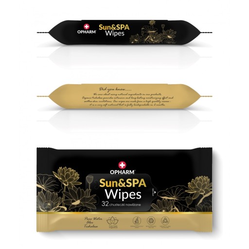 Opharm Sun&Spa Tanning upokojujúce obrúsky