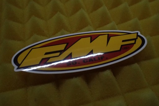 NÁLEPKA FMF DAKAR MOTOKROS NÁLEPKA 9,2 x 3 cm