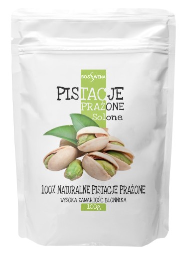 Slané pražené pistácie 100g pistáciových orieškov
