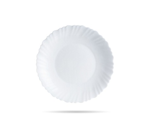 Feston tanier hlboký 21 cm biely LUMINARC
