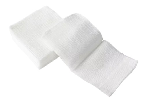 Netkané obklady sterilné gázové tampóny Zarys NONVI Lux S 7,5cm x 7,5cm 125 ks.
