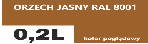 PRO ALKID rýchloschnúci alkydový email 0,2l orech svetlý RAL 8001