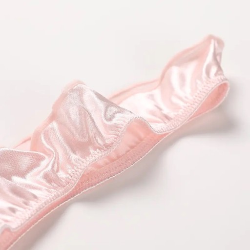 SEXY ZMYSLNÉ DÁMSKE RUŽOVÉ SATÉNOVÉ MYSLENIE