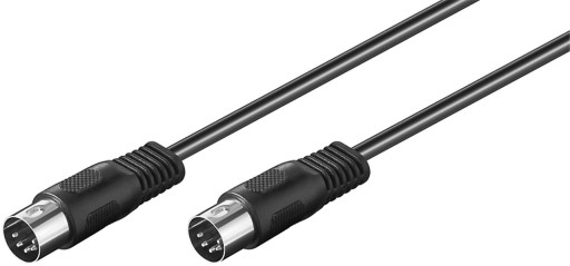 DIN audio kábel, tienený 1,5 m