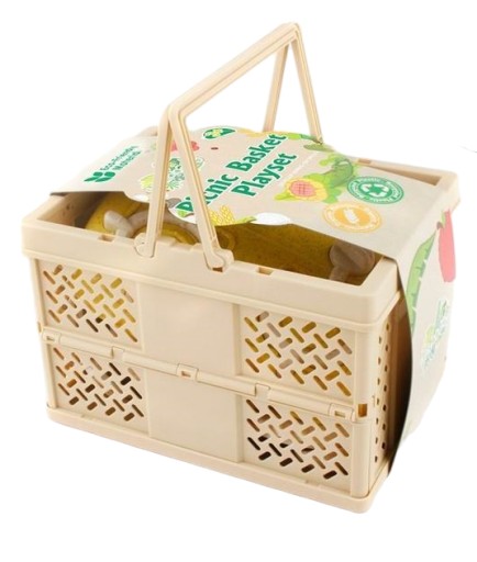 Mini pikniková súprava pre deti 16 kusov príborov + potravinové doplnky