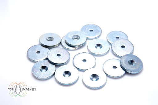 Magnetický držiak s podložkou a 25mm háčikom