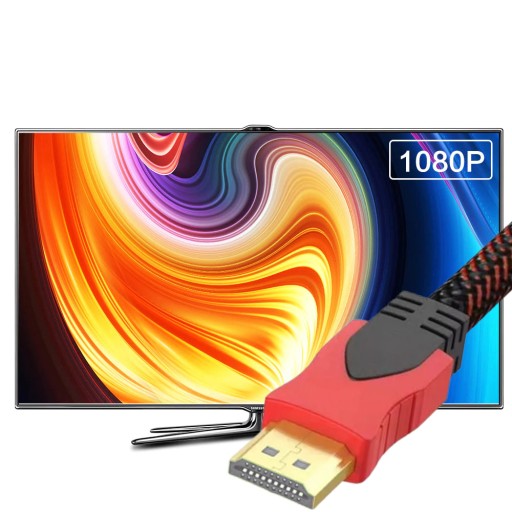 HDMI KÁBEL FULL HD 4K 3D VYSOKORYCHLOSTNÝ KÁBEL 1,5M