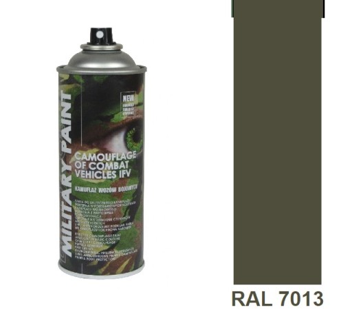 VOJENSKÁ vojenská farba v spreji 400ml KHAKI RAL 7013
