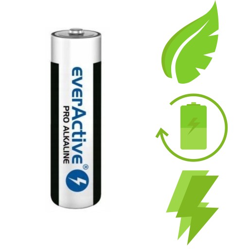 ALKALICKÉ batérie Everactive AA R6 SADA 10 ks