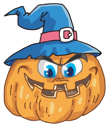ZRKADLOVÁ NÁLEPKA NA OKNO HALLOWEEN PUMPKIN TEKVICA