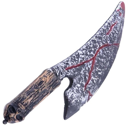 zbraň na blízko KNIFE BLOOD krvavý HALLOWEEN prestrojenie KILLER lebka