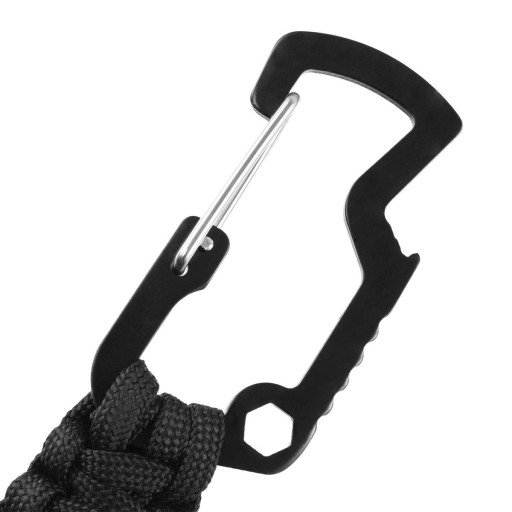 TAKTICKÁ KARABÍNA PARACORD SURVIVAL KEYRING