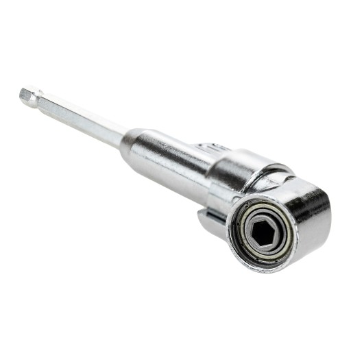 Uhlový adaptér s predĺžením pre skrutkovač, HEX nástrčná násada, 1/4'' kľúč