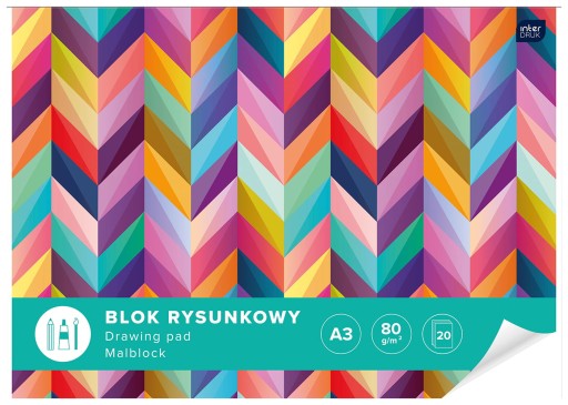 Interprint Podložka na kreslenie A3 20 80G