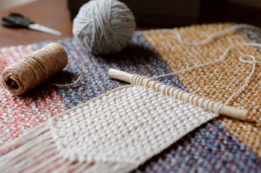 Macrame bavlnená šnúrka 5mm 50m hnedá