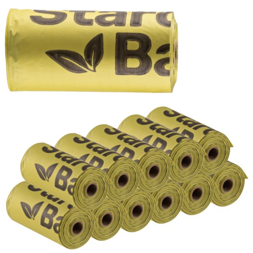 STARCHBAG BIO vrecká na exkrementy 1 rolka (15 sáčkov)