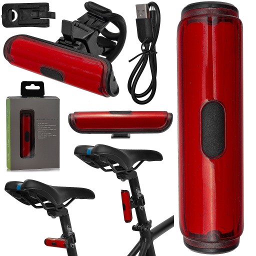 OSVETLENIE ZADNÉHO SVETLA VLB EVEREST 210 STUPŇOV USB 500 MAH 120 LM