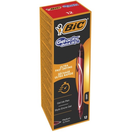 Gelocity QUICK DRY gélové pero červené 949874 BI