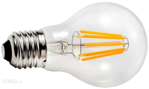 LED E27 vláknová 8W Edisonova dekoratívna žiarovka