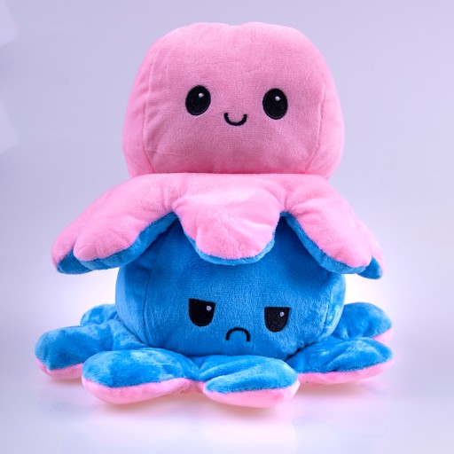 OBOJSTRANNÝ Plyšový maskot Octopussy, veľký, 28 cm