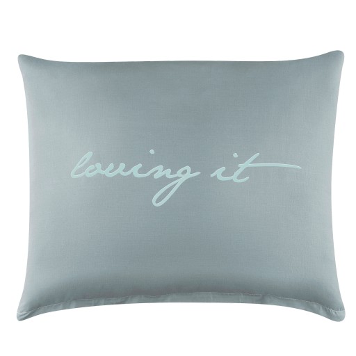 Dekoračná obliečka na vankúš jasiek 50x60 Loving Grey Mint